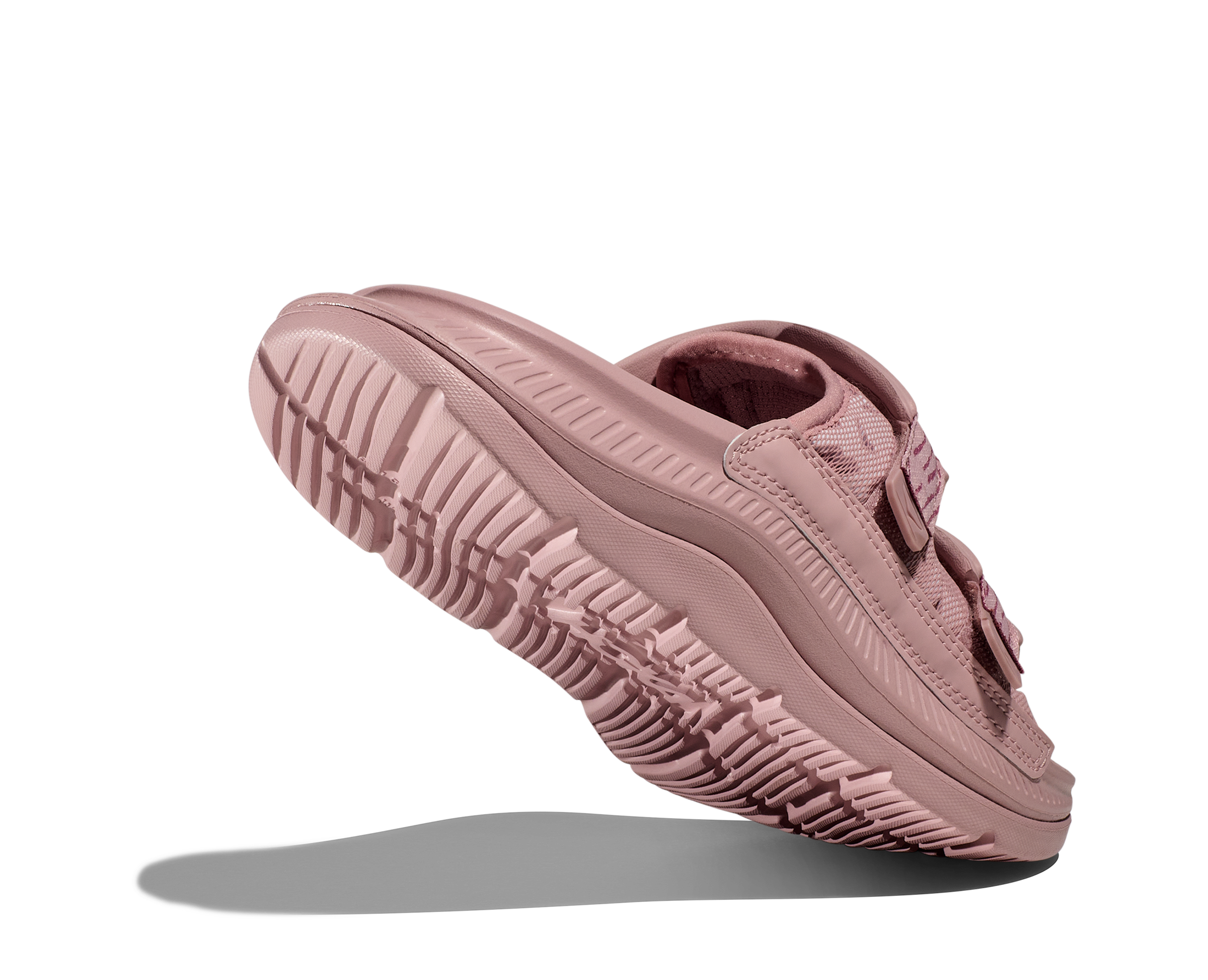 NEW Hoka One One Ora Luxe Recovery Slide Sandals Men\'s Pale Mauve / Wistful Hoka Hoka All Gender ORA LUXE PALE MAUVE / WISTFUL MAUVE main image 4