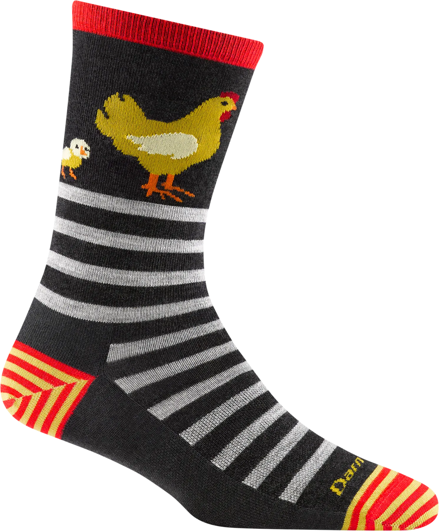 Darn Tough Vermont Animal Haus Crew Lightweight Women's Socks - Soft Merino Wool Socks For Women, Style 6037, Lilac, Small