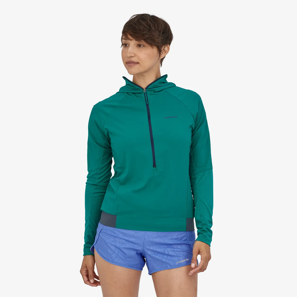 Patagonia Patagonia Women s Airshed Pro Pullover Borealis Green