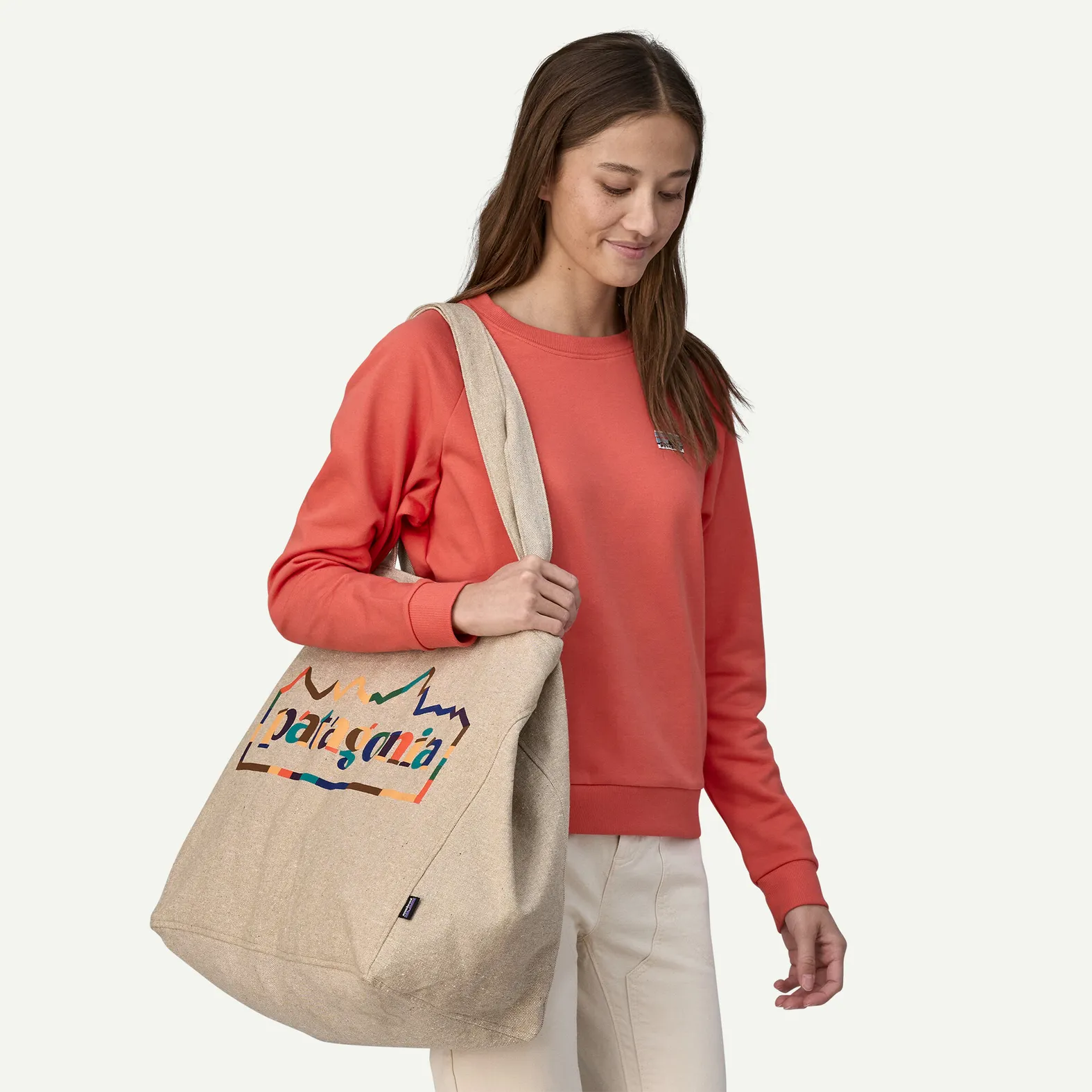 Patagonia Patagonia Recycled Oversized Tote Unity Fitz: Classic Tan