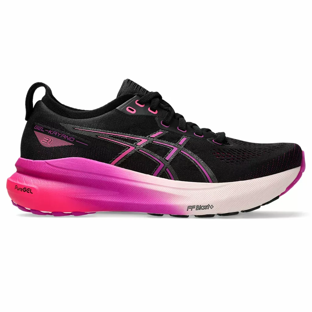 Asics Asics Women's Gel-Kayano 31 Wide BLACK/MAGENTA