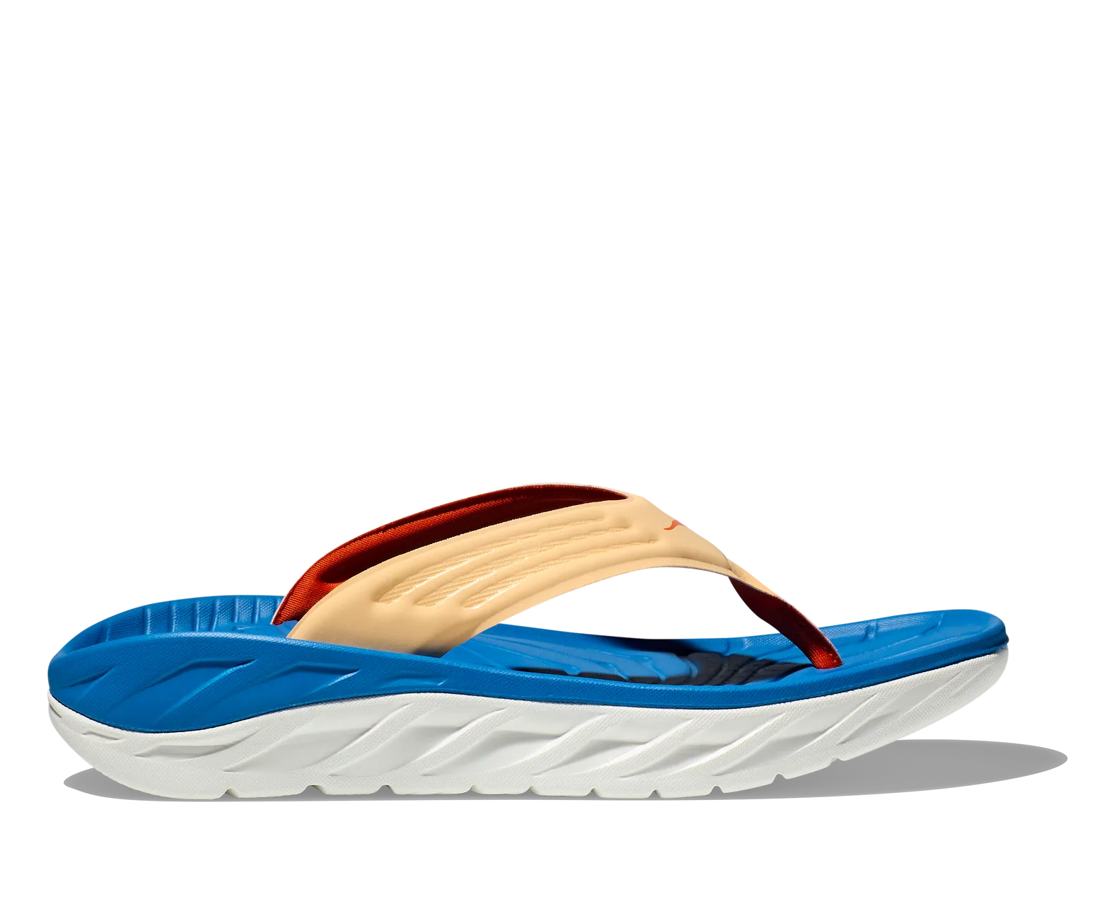 Hoka One One Ora Recovery Flip Sandals Slip On Blue Impala Coastal Sky Mens 10 Men main image 2